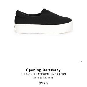 Opening ceremony sneakers